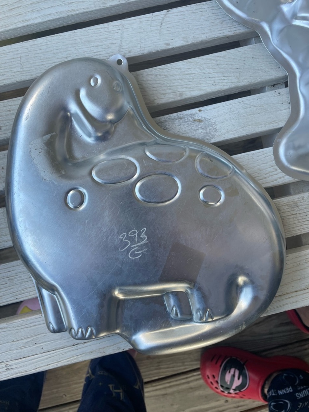 Wilton Silver Lamb Cake Pan